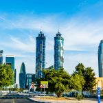 Luxury penthouses with panoramic city views