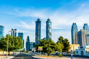 Luxury penthouses with panoramic city views